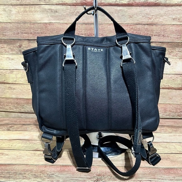 State Black Backpack - Picture 2 of 8